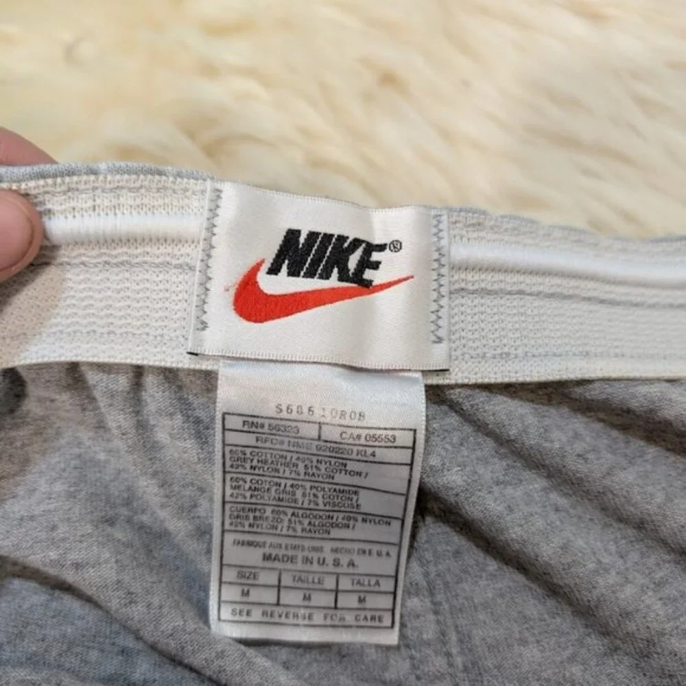 Vintage Nike White Label Made in USA Shorts Size M
